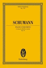 Schumann: Piano Concerto A minor Opus 54 (Study Score) published by Eulenburg